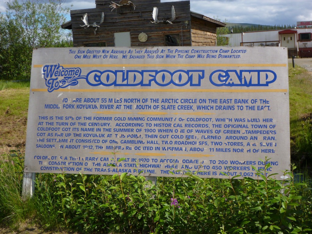 How Coldfoot got its name....